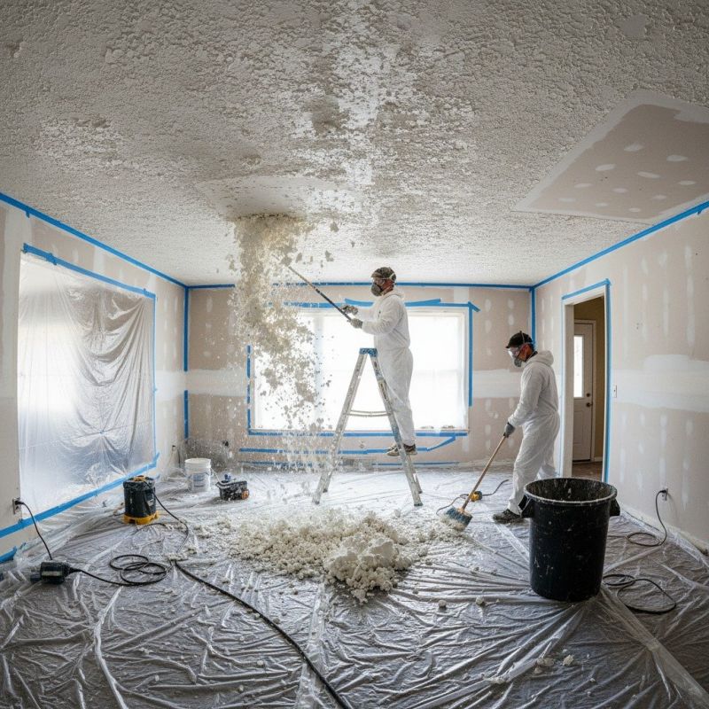 Swirl Ceiling Removal in San Diego County, CA