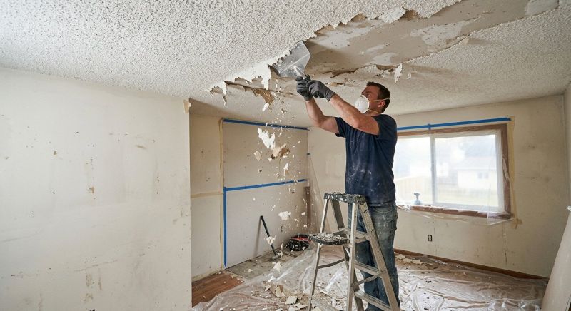 Textured Ceiling Scraping in Gilbert, AZ