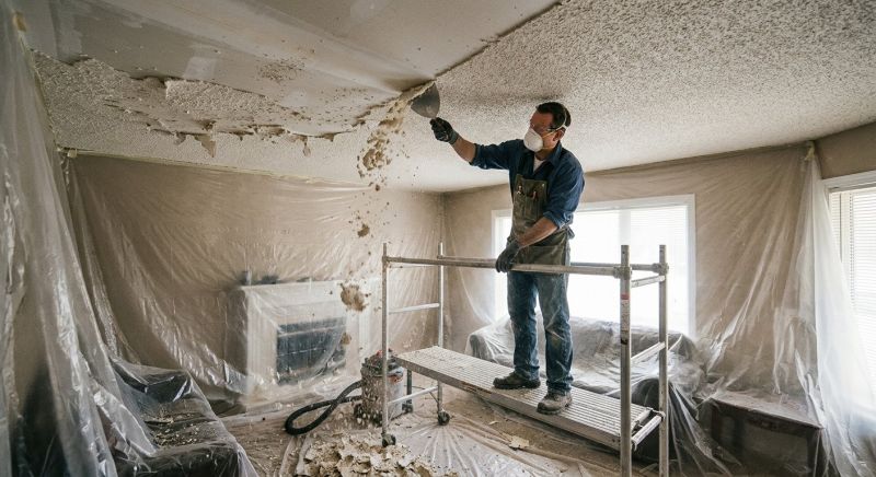 Ceiling Scraping in Saint Paul, MN
