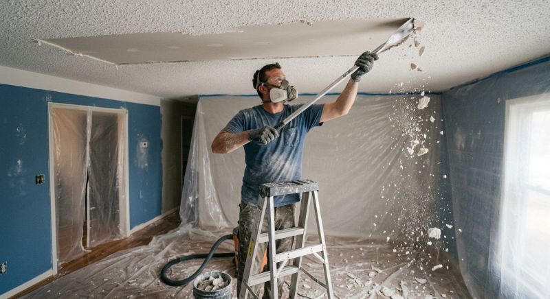 Ceiling Scraping in Austin, TX