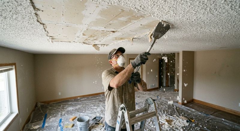 Ceiling Scraping in Terre Haute, IN