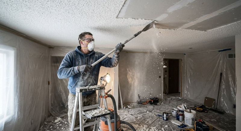 Ceiling Scraping in Georgetown, TX