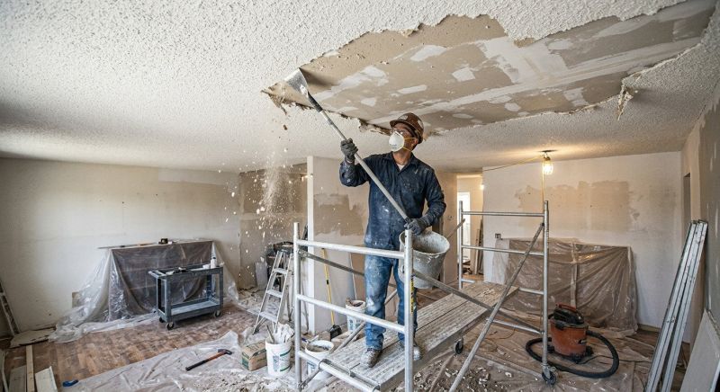 Textured Ceiling Removal in Dayton, OH