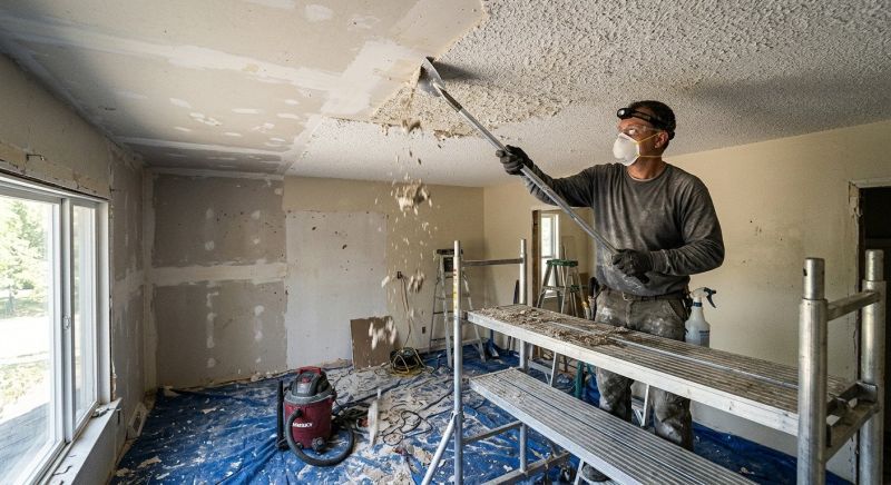 Textured Ceiling Removal in Killeen, TX