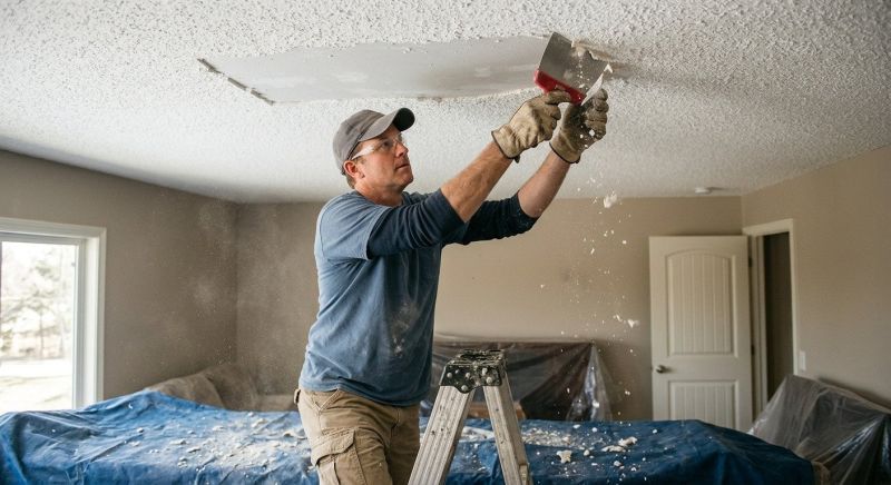 Textured Ceiling Scraping in San Diego County, CA